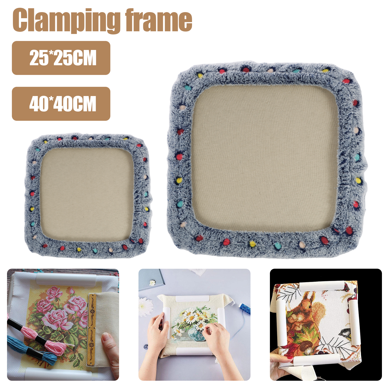 Punch Needle Frame Square Embr - Wood Ring Blank recensie en prijs