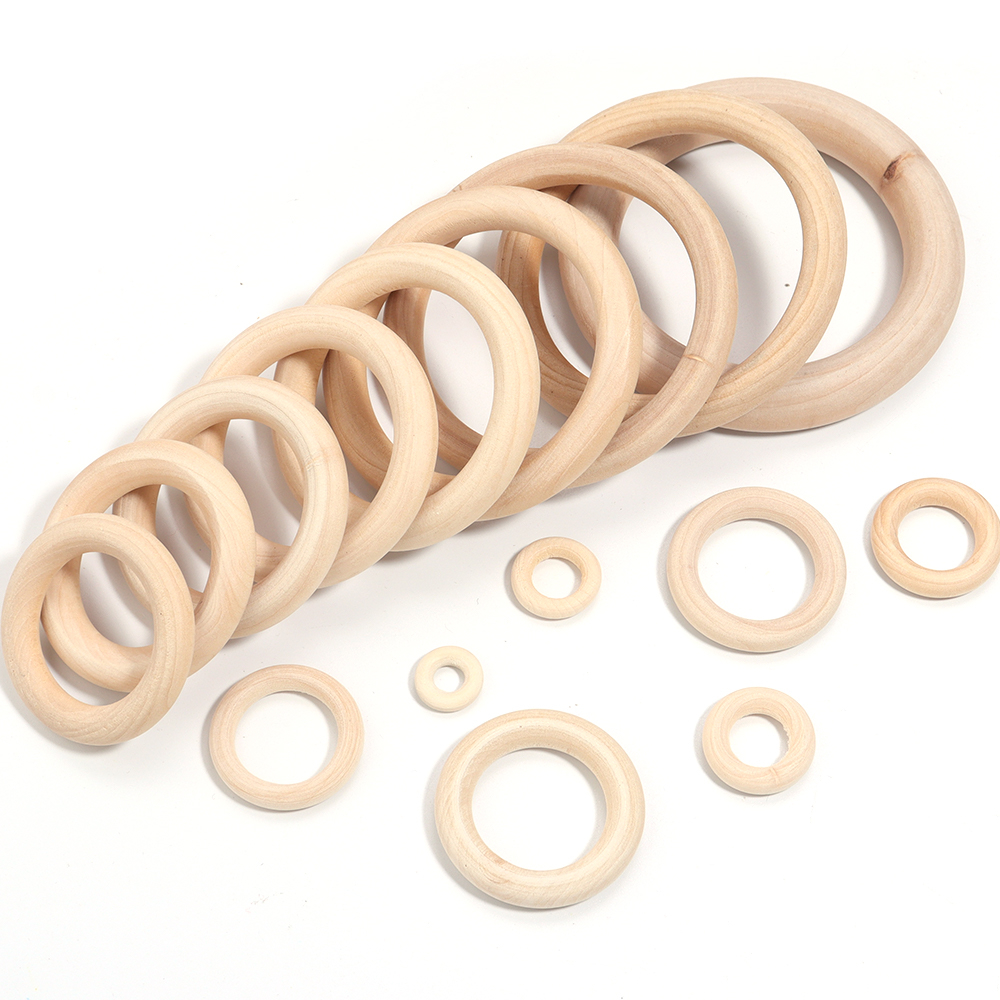 Unfinished Solid Wooden Rings  - Wood Ring Blank recensie en prijs