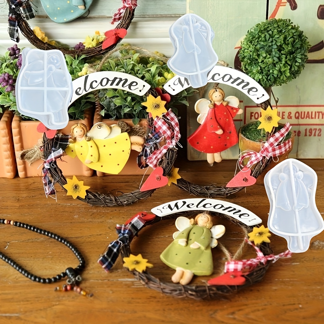 4pcs Angel Pendant Mold, Resin - Resin Craft Ideas recensie en prijs