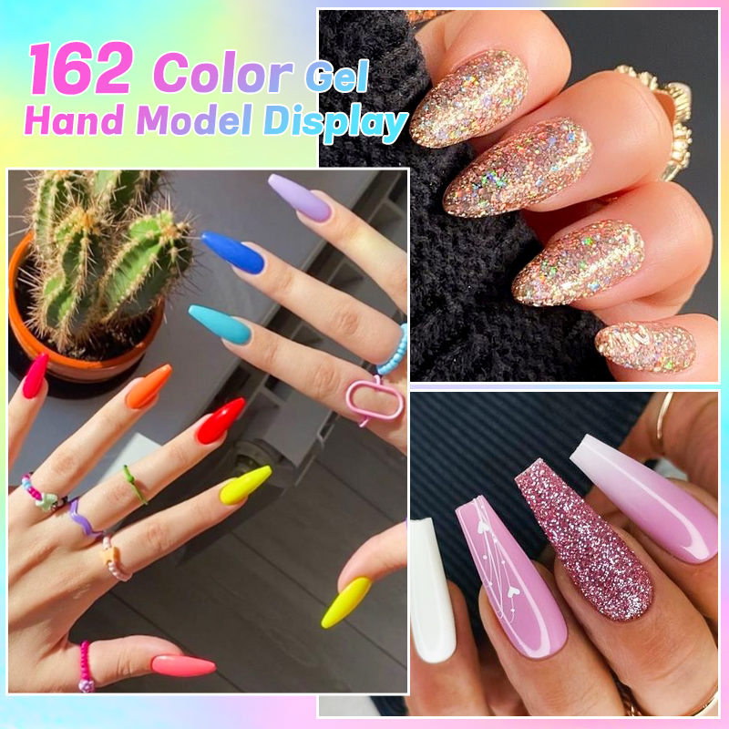 6Pcs/Set 10ML Gel Nail Polish  - Resin Glitter Pack recensie en prijs