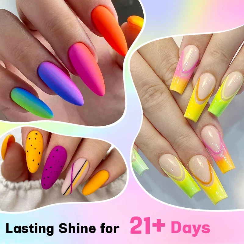6Pcs/Set 10ML Gel Nail Polish  - Resin Glitter Pack recensie en prijs