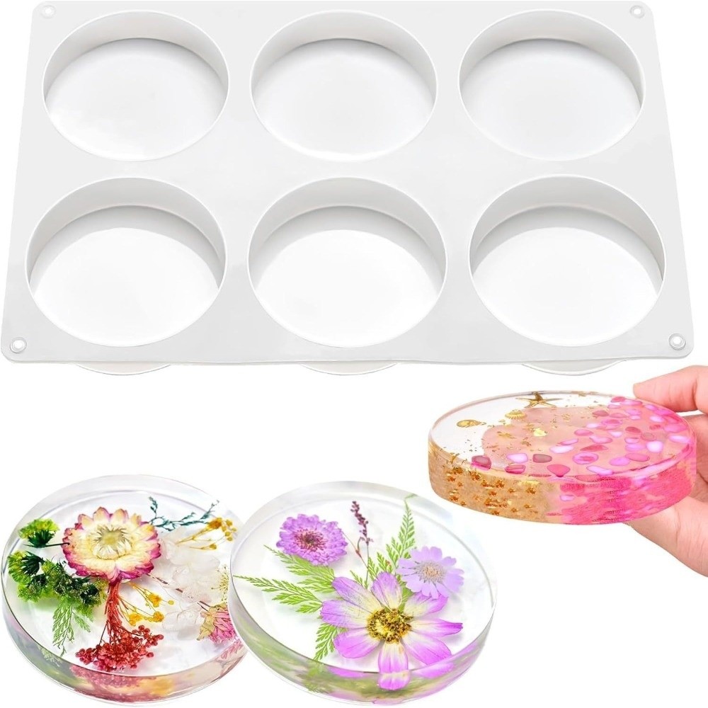 Creative Coasters Silicone Mol - Coaster Mold Round recensie en prijs