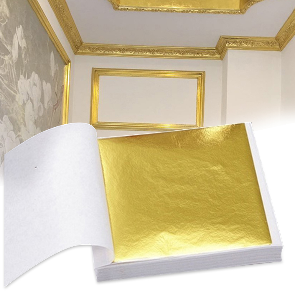 100pcs  Art Craft Design Paper - Gold Foil Flakes recensie en prijs
