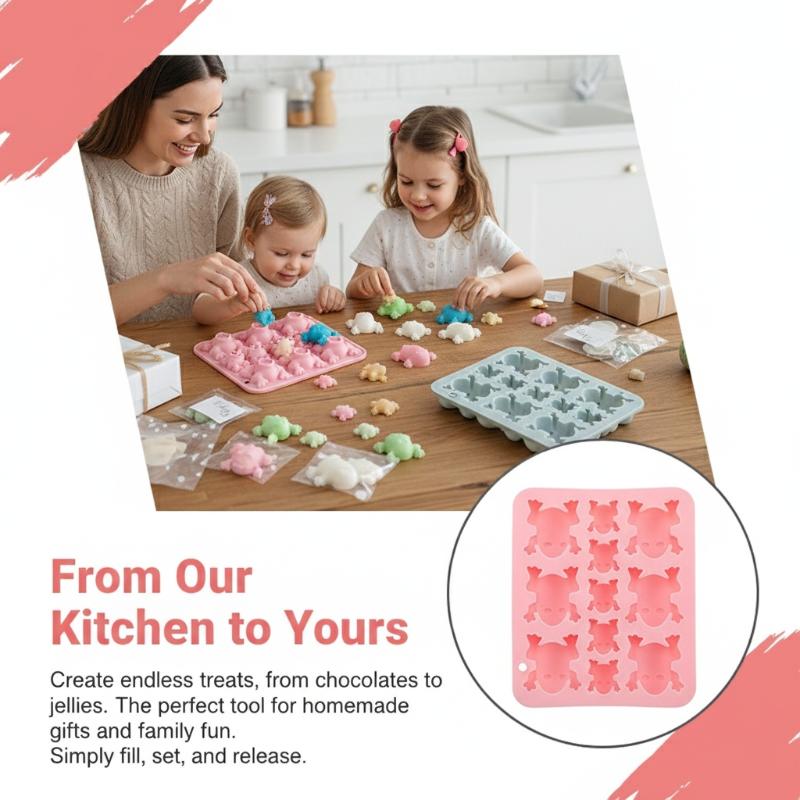 Frogs Silicone Mold, Candy Cho - Silicone Mold Tray recensie en prijs