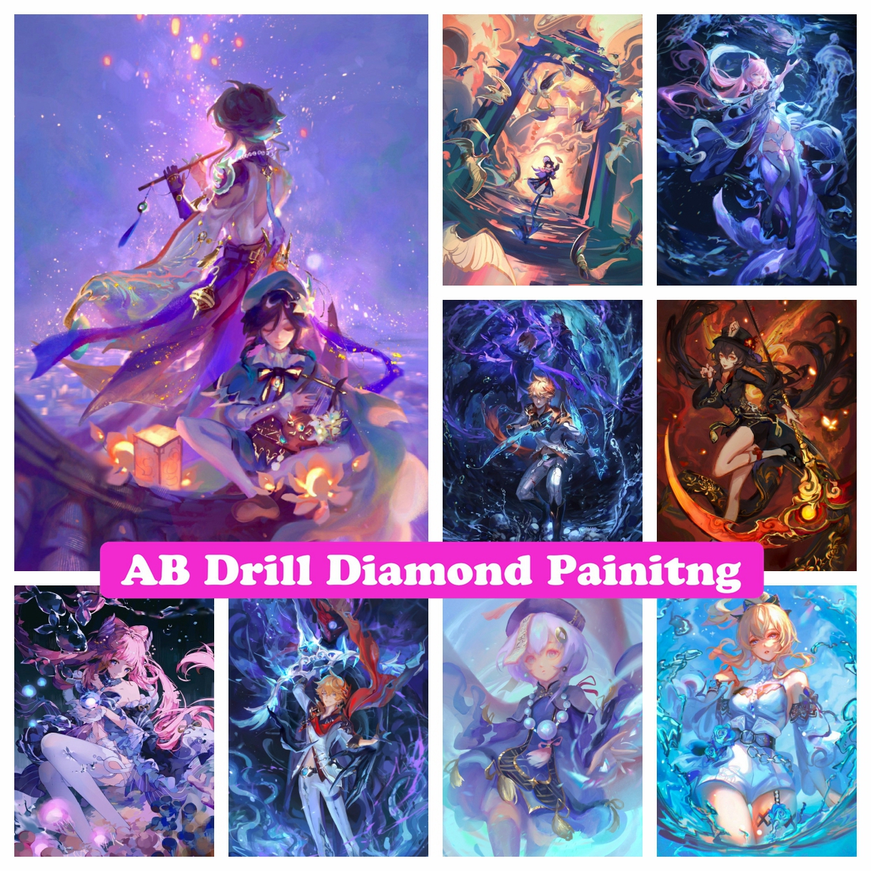 Genshin Impact Anime Zhong Qi  - Resin Craft Genshin recensie en prijs