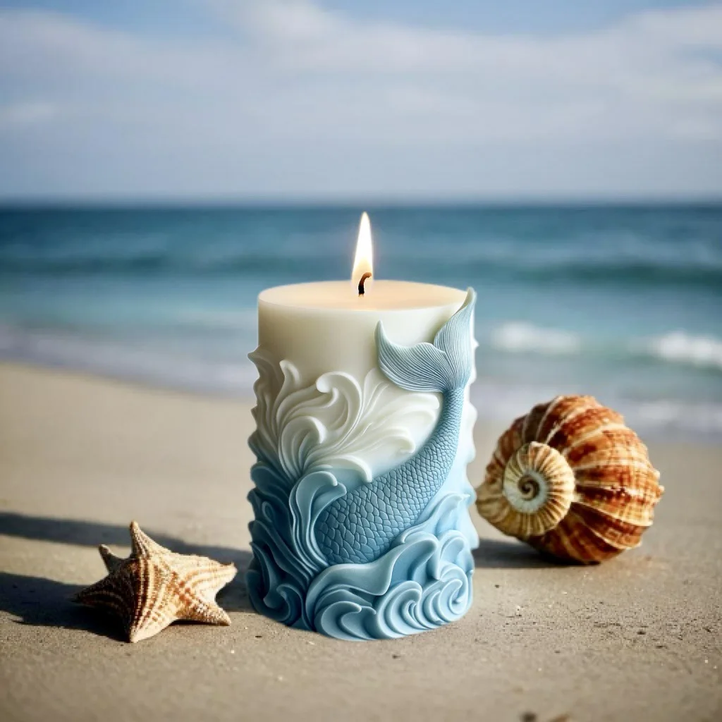 2024 ocean wave foam cylindric - Resin Ocean Wave Mold recensie en prijs