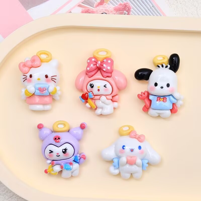 20PCS Resin Cartoon Angel DIY  - Resin Craft Ideas recensie en prijs