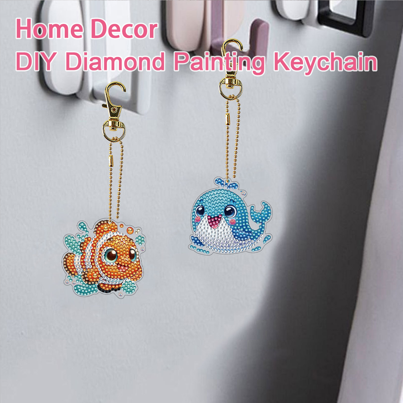 15Pcs DiY Diamond Art Keychain - Resin Craft For Beginners recensie en prijs