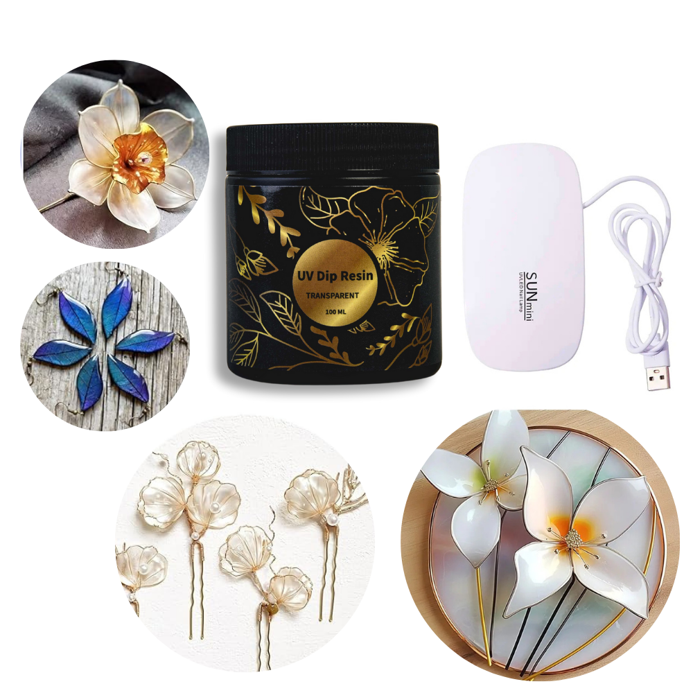 UV DIP Resin Glue Set 50/100ml - Flower Preservation Resin recensie en prijs