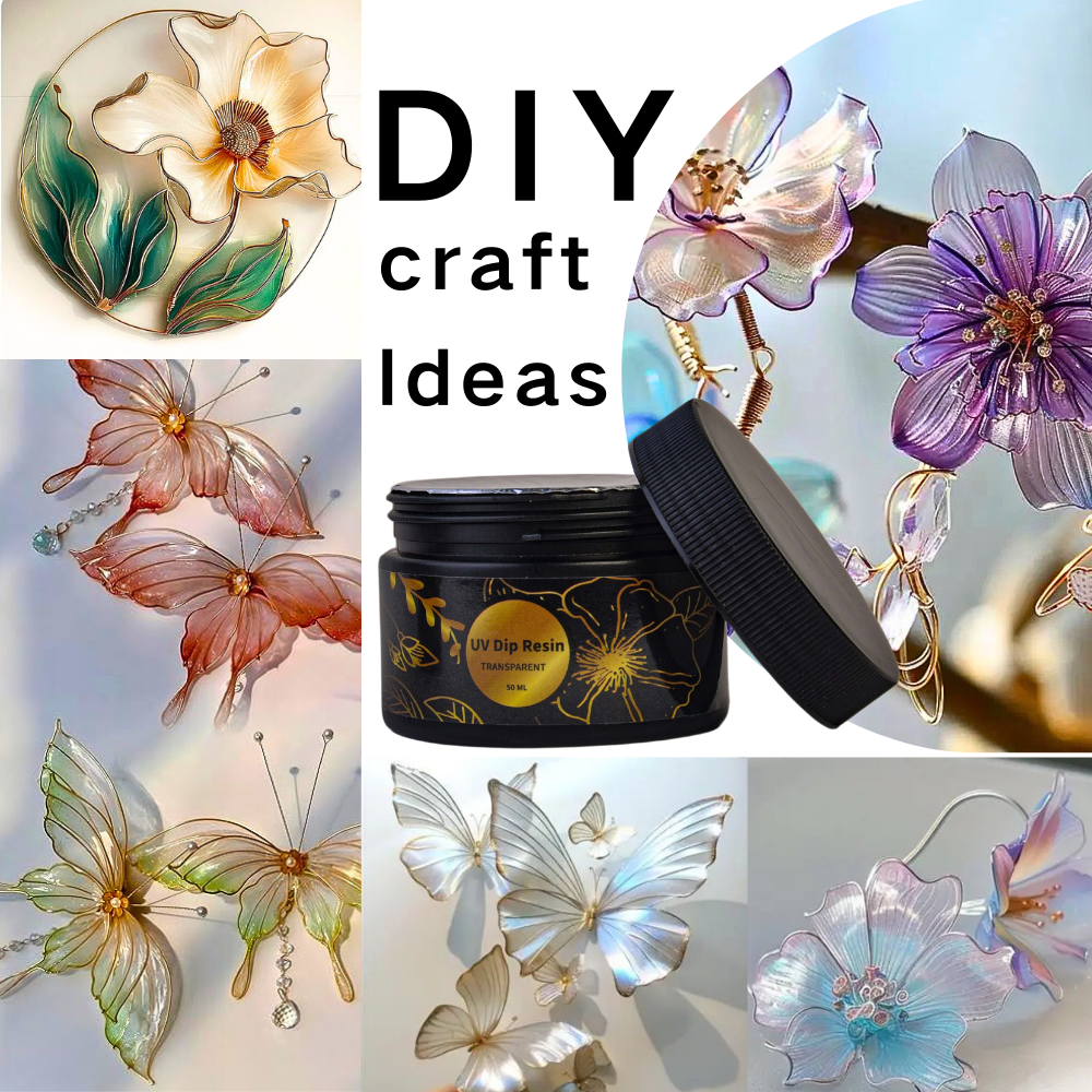 UV DIP Resin Glue Set 50/100ml - Flower Preservation Resin recensie en prijs