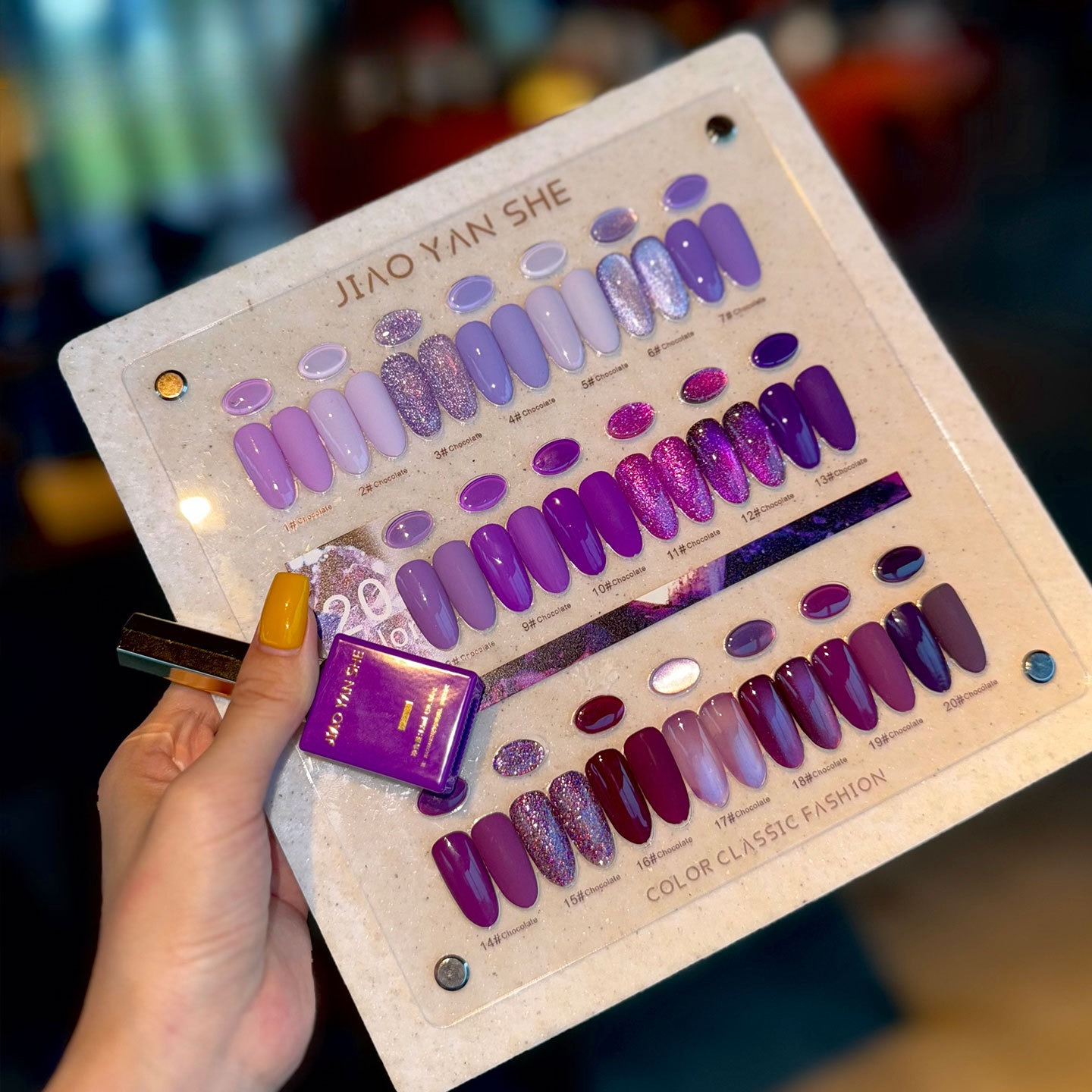 20Pcs/Set Purple Green Blue Co - Resin Glitter Pack recensie en prijs