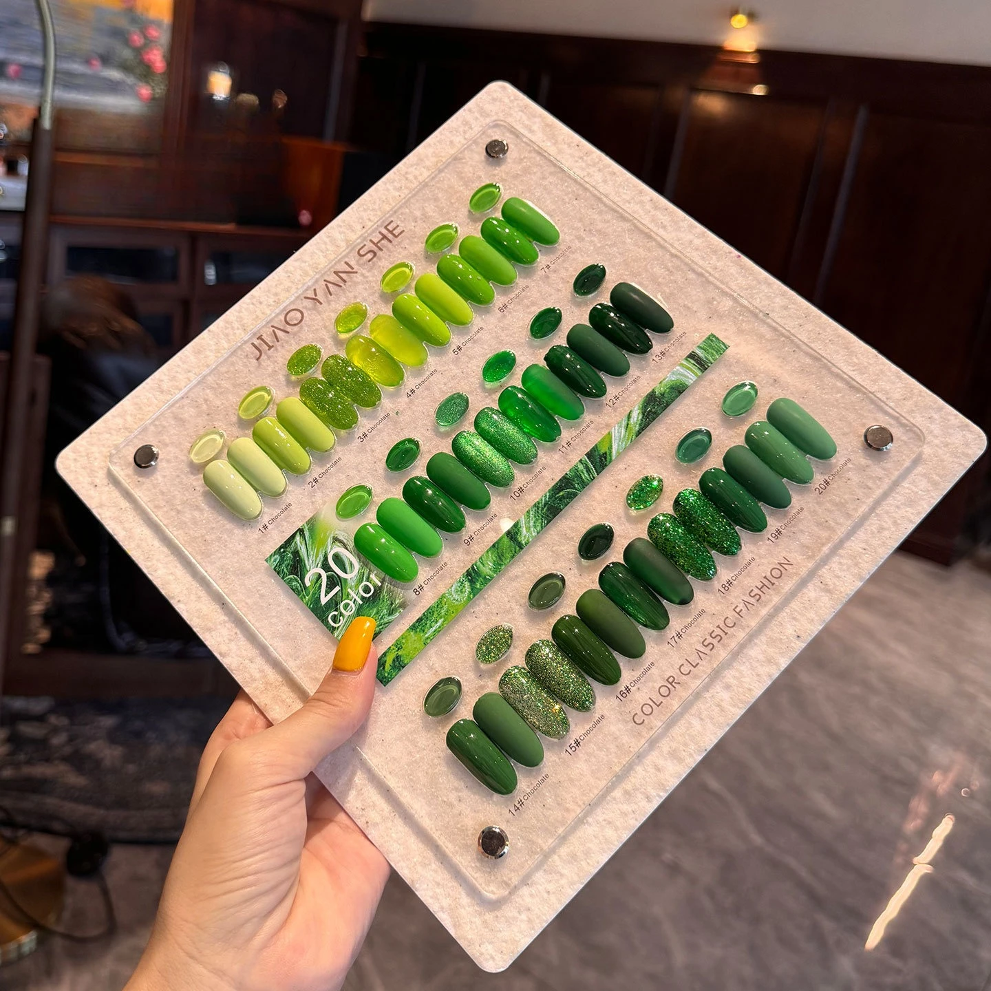 20Pcs/Set Purple Green Blue Co - Resin Glitter Pack recensie en prijs