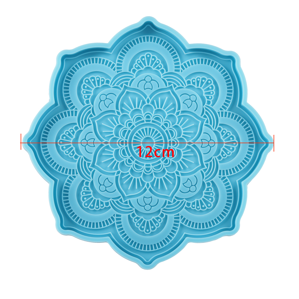 Mandala Coaster Silicone Mold  - Coaster Mold Round recensie en prijs