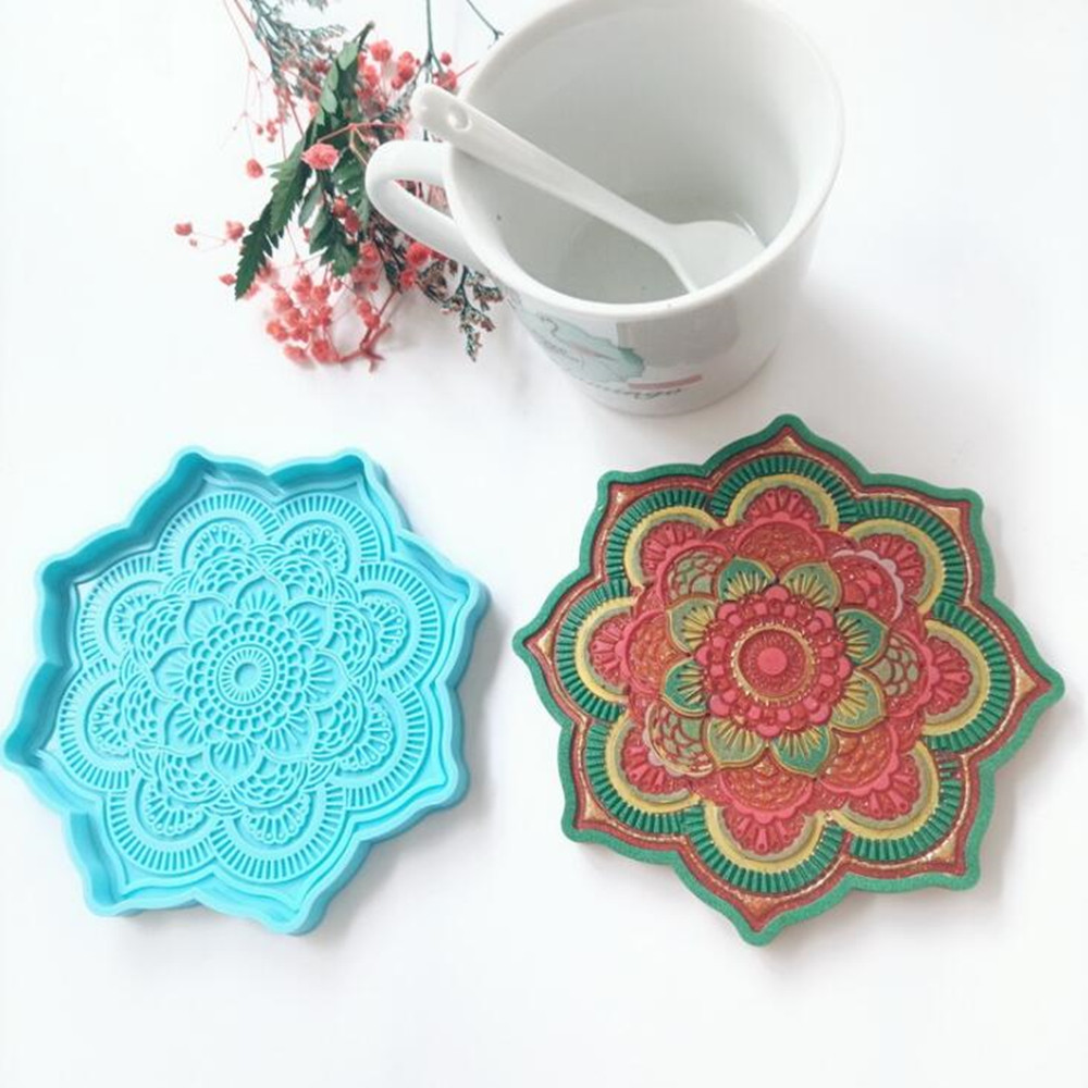 Mandala Coaster Silicone Mold  - Coaster Mold Round recensie en prijs