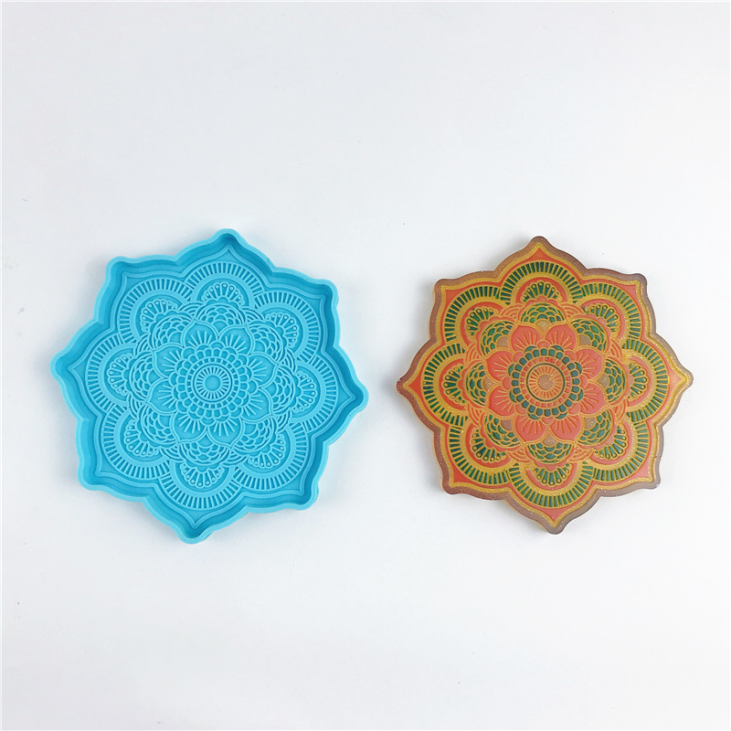 Mandala Coaster Silicone Mold  - Coaster Mold Round recensie en prijs