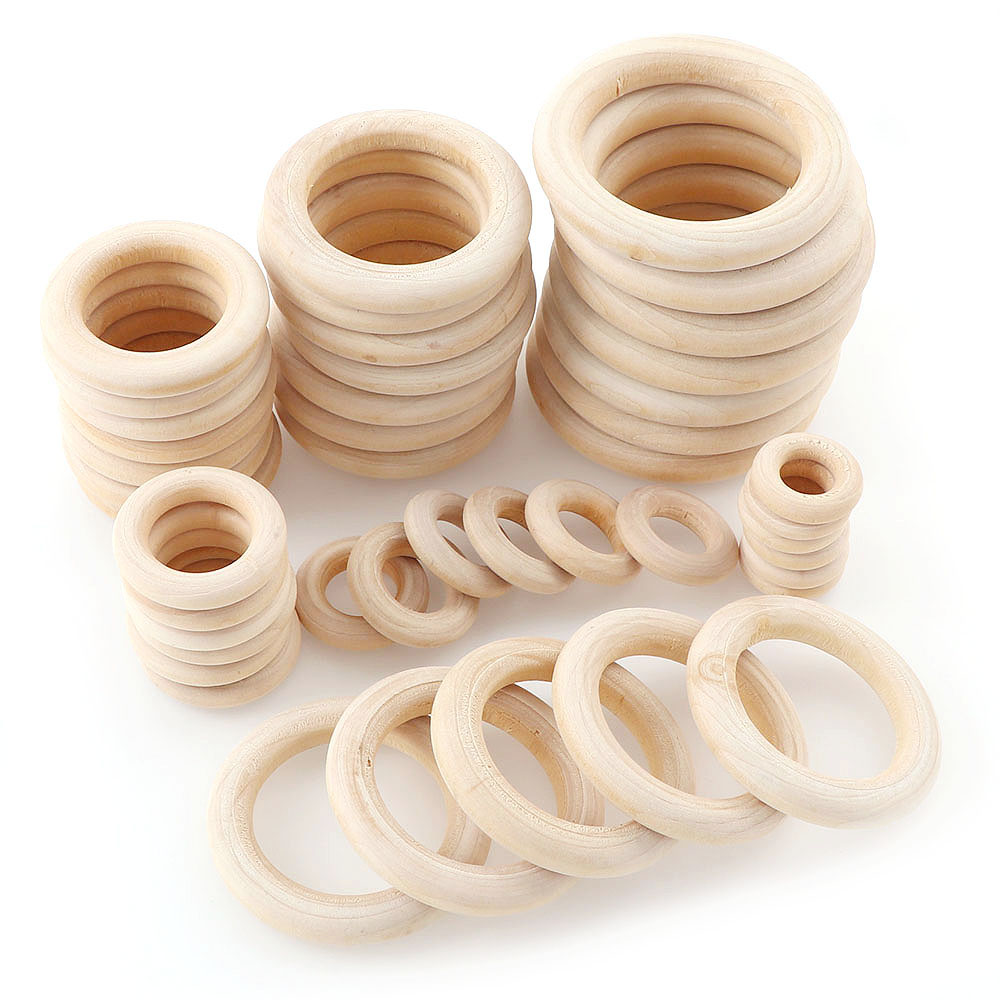 Unfinished Wooden Rings 20-60m - Wood Ring Blank recensie en prijs