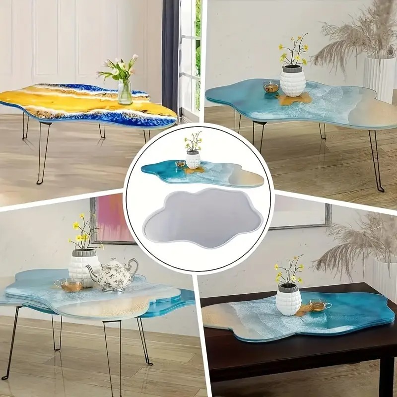 Large 61cm Irregular tray epox - Resin Ocean Wave Mold recensie en prijs
