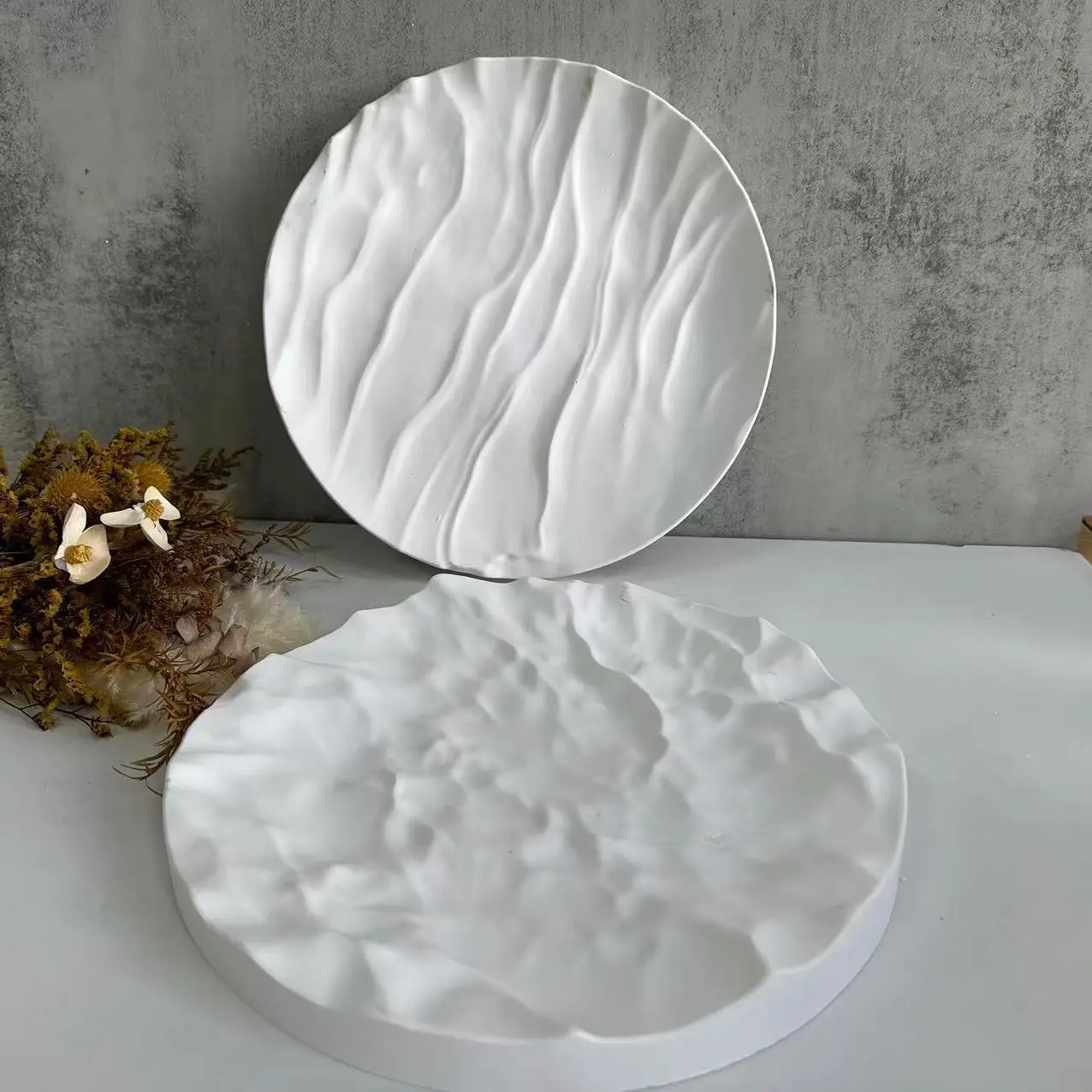 Irregular Ocean Waves Large Ro - Coaster Mold Round recensie en prijs