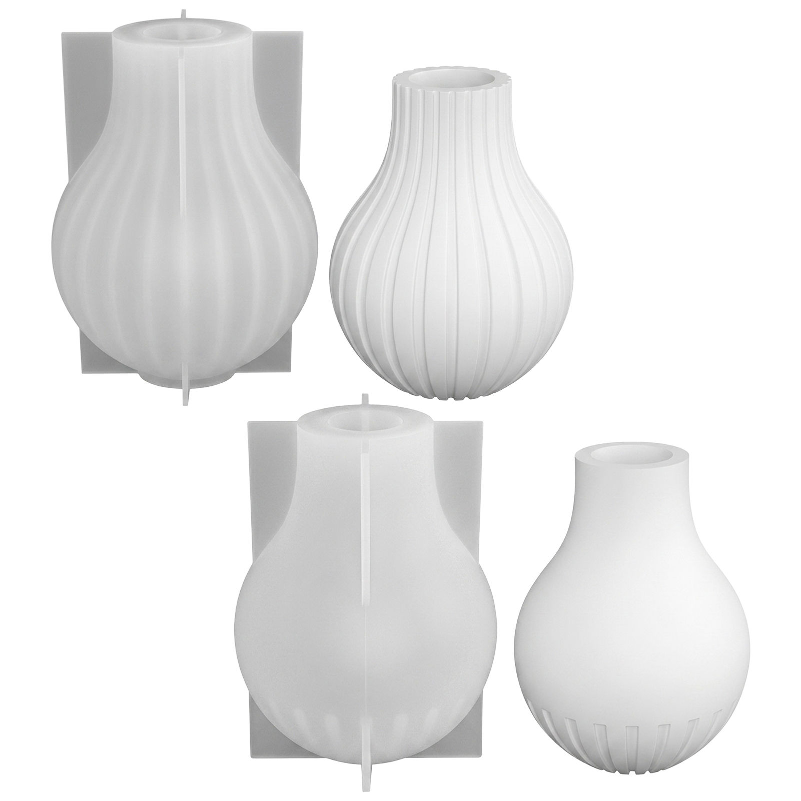 Silicone Vase Mold with Stripe - Resin Craft Ideas recensie en prijs