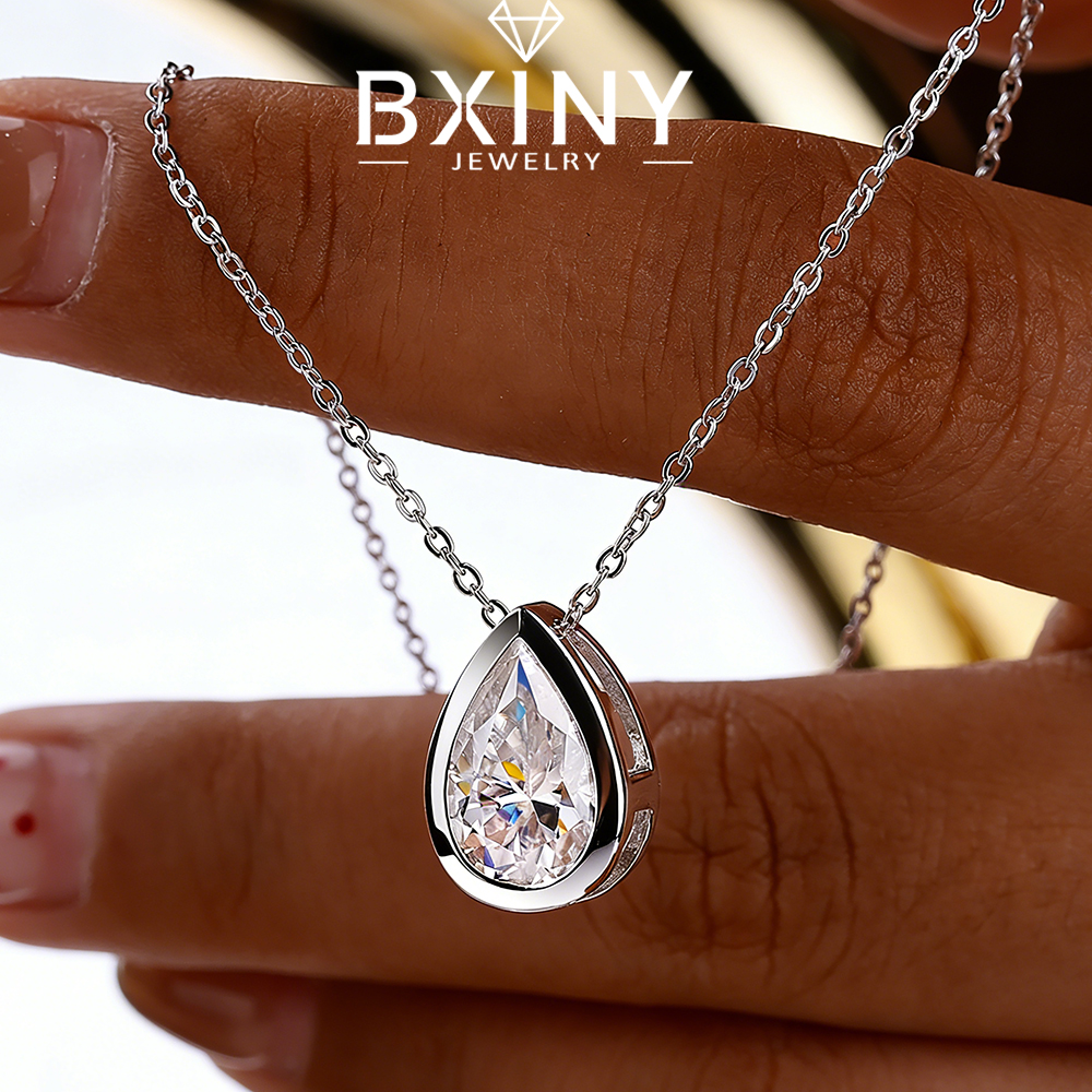 BXINY 4Carat Bezel Set WaterDr - Bezels Set Pendant recensie en prijs