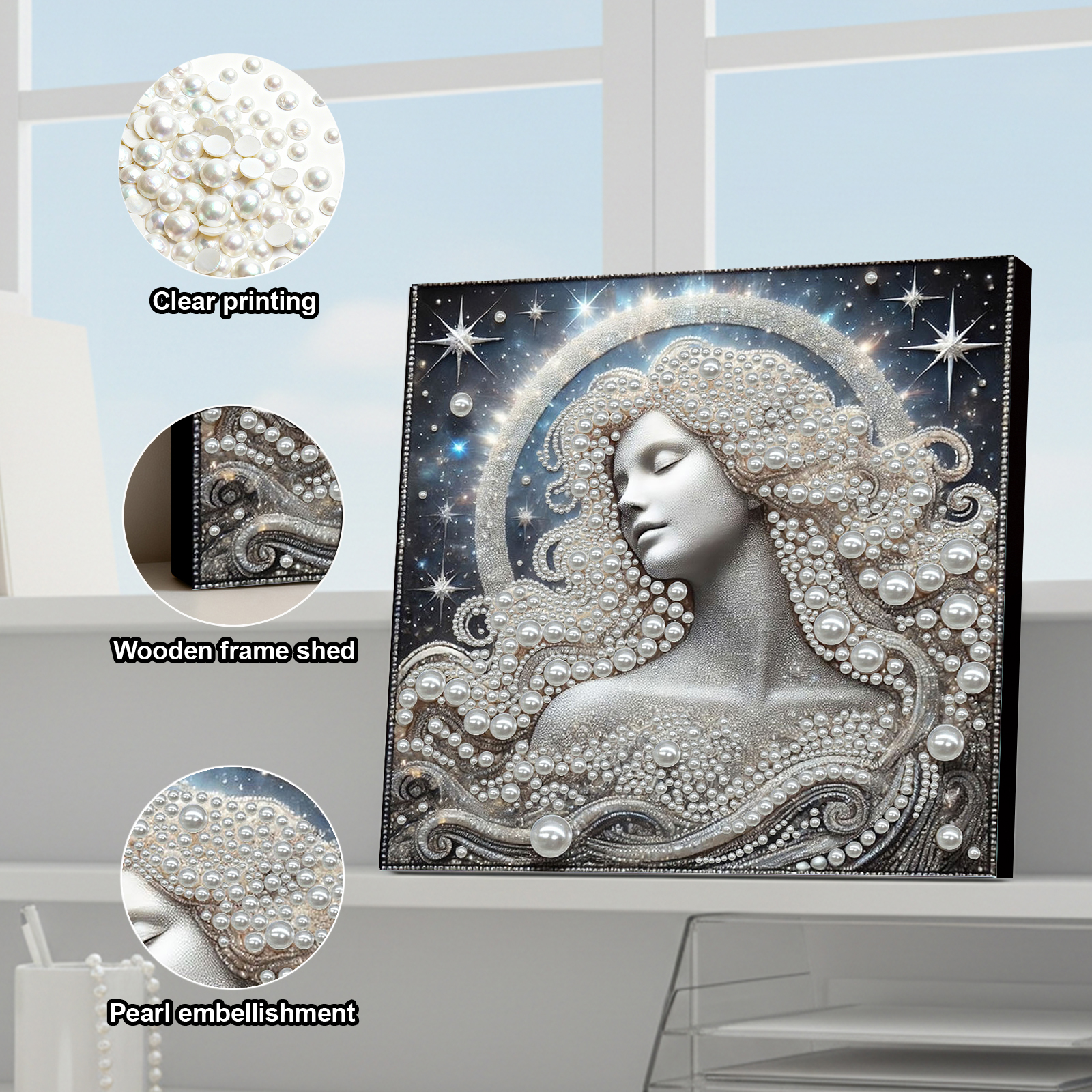 DIY Ladies Pearl Painting Art  - Resin Craft For Beginners recensie en prijs