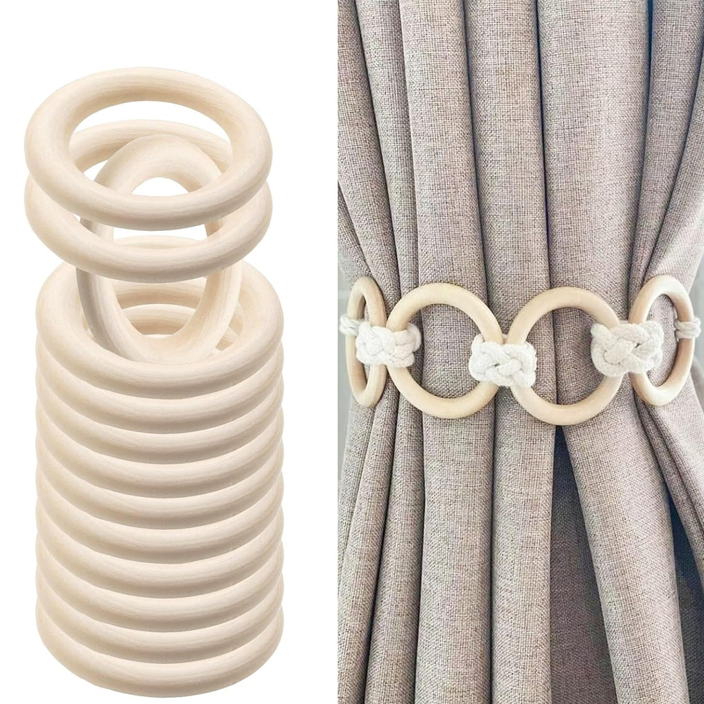 20PCS Wooden Rings for Craft 5 - Wood Ring Blank recensie en prijs