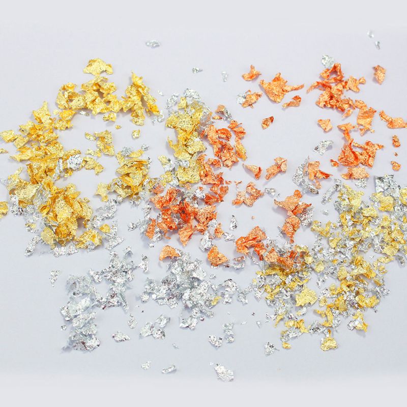 3Box Gold Leaf Flakes Foil Pap - Gold Foil Flakes recensie en prijs