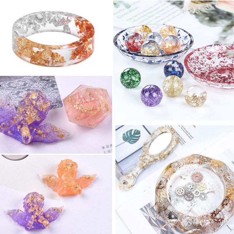 3Box Gold Leaf Flakes Foil Pap - Gold Foil Flakes recensie en prijs