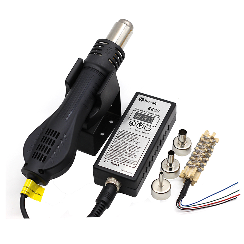 Soldering Station 8858 Portabl - Heat Gun Small recensie en prijs