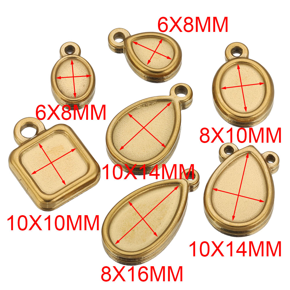 5pcs Stainless Steel Square Dr - Resin Craft Supplies recensie en prijs