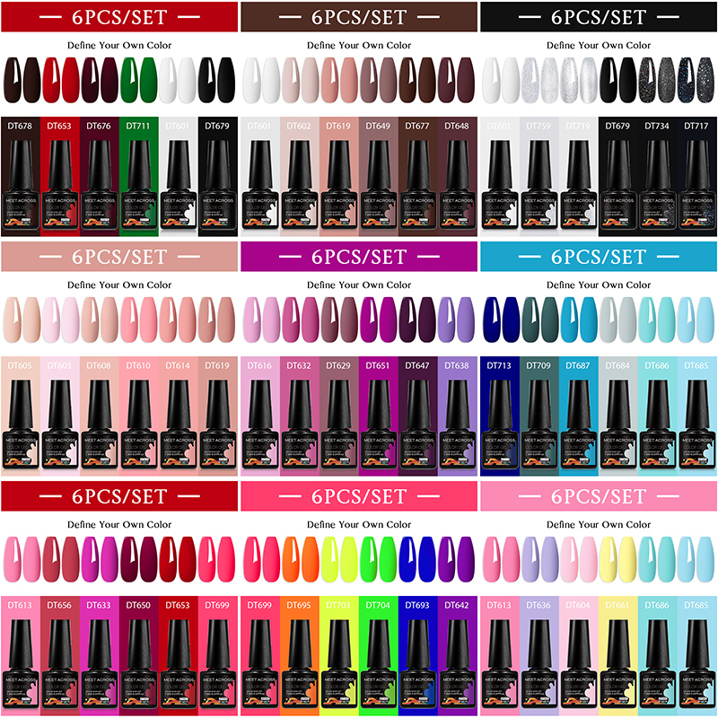 6Pcs/Set 7.3ml Sparkly Red Pin - Resin Glitter Pack recensie en prijs