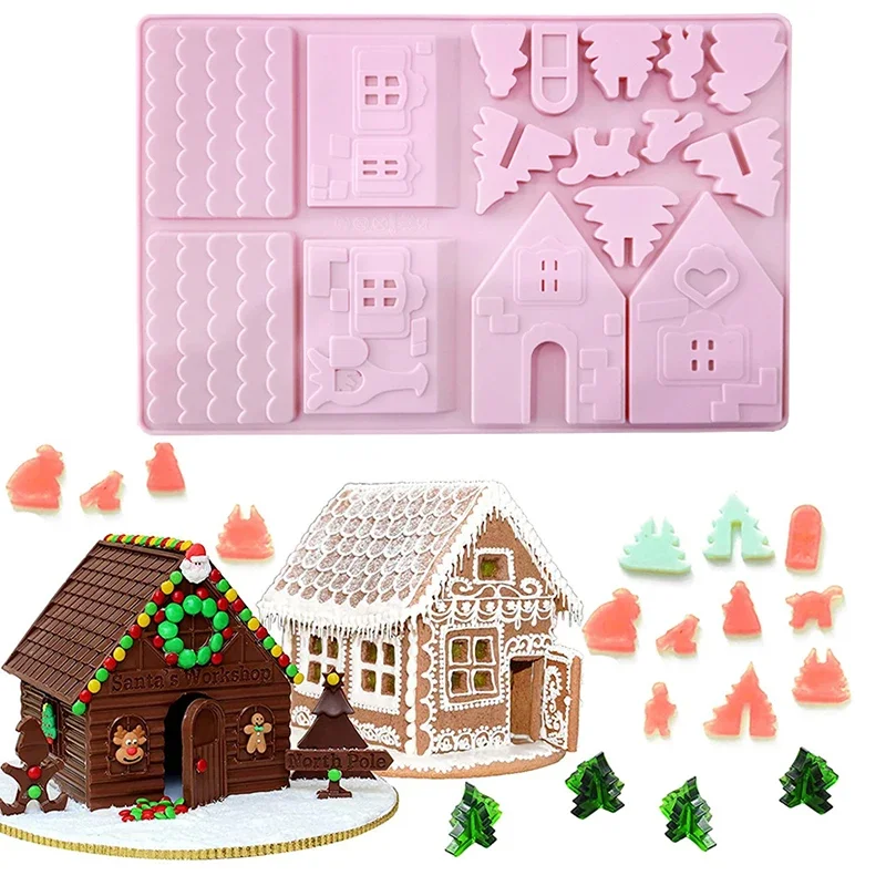 Christmas House Building block - Silicone Mold Tray recensie en prijs
