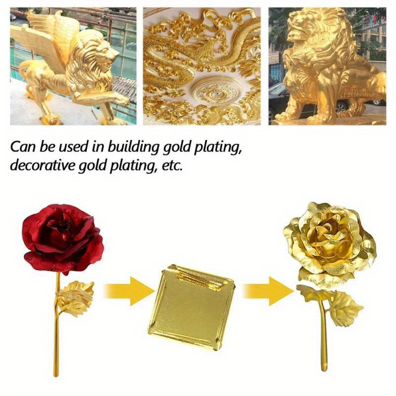 Aomily 9x9cm 100 Sheets Practi - Gold Foil Flakes recensie en prijs