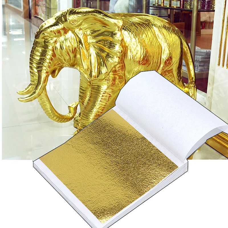 Aomily 9x9cm 100 Sheets Practi - Gold Foil Flakes recensie en prijs