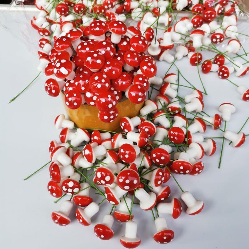 10-80PCS Mini Color Mushroom D - Terrarium Moss Art recensie en prijs