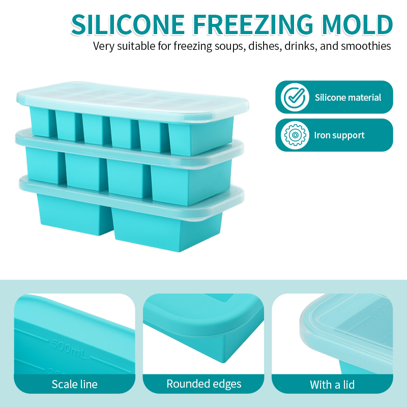 2 or 3-piece Silicone Freezer  - Serving Tray Mold recensie en prijs