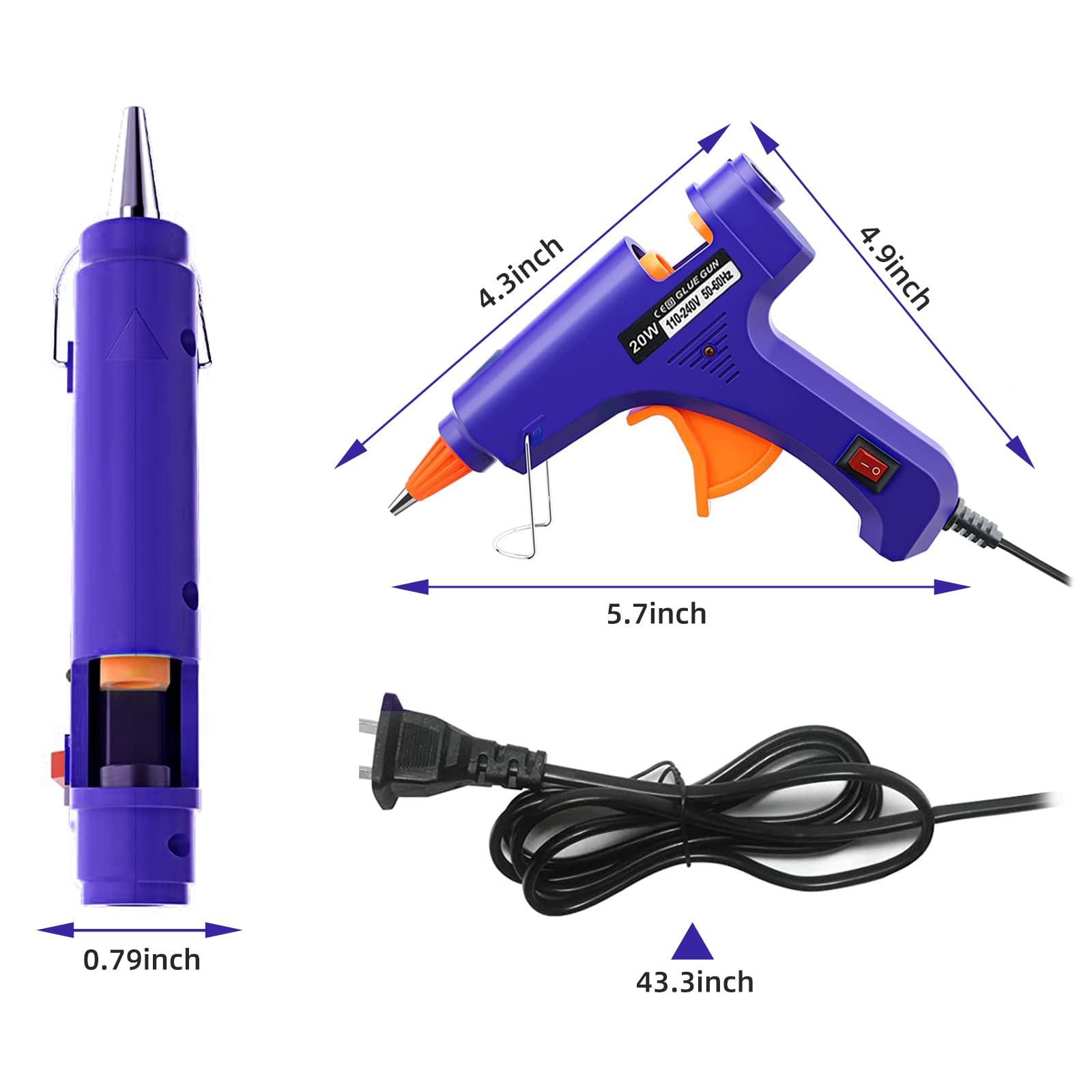 20W Hot Melt Glue Gun Househol - Heat Gun Small recensie en prijs