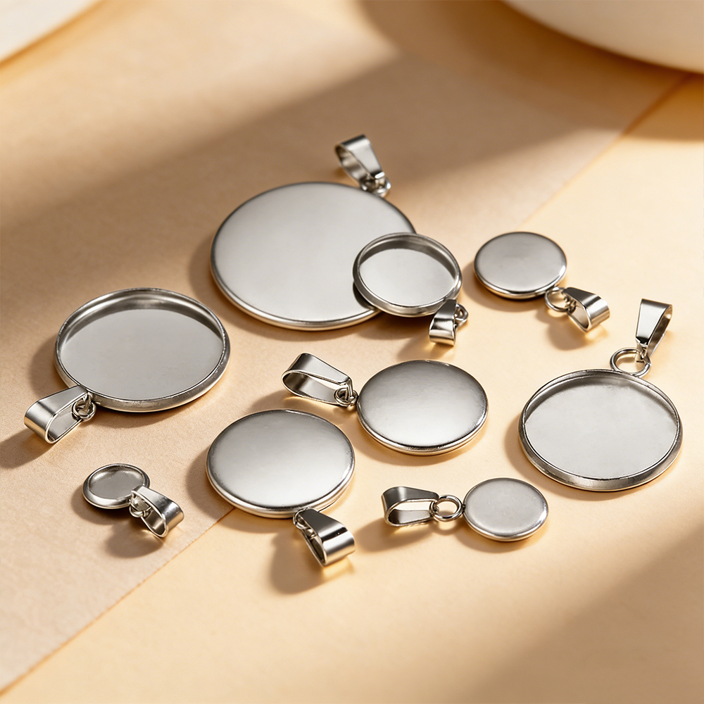 10pcs 316 Stainless Steel 6~20 - Bezels Set Pendant recensie en prijs