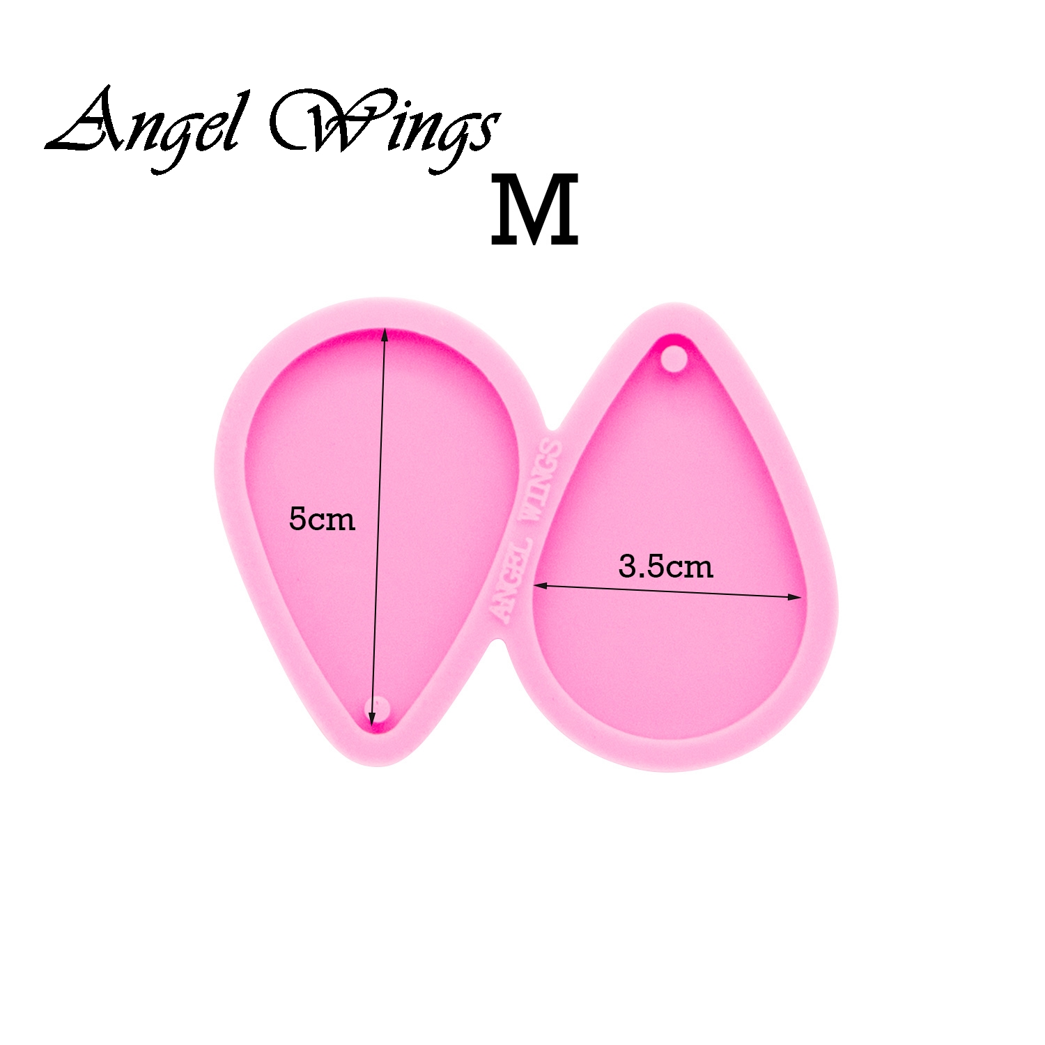 Shiny Tear Drop Hoop Earrings  - Geode Mold Silicone recensie en prijs