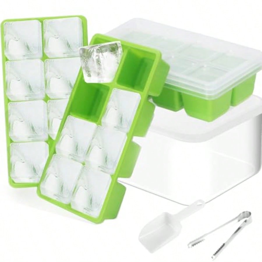 Ice Trays For Freezer With Lid - Silicone Mold Tray recensie en prijs