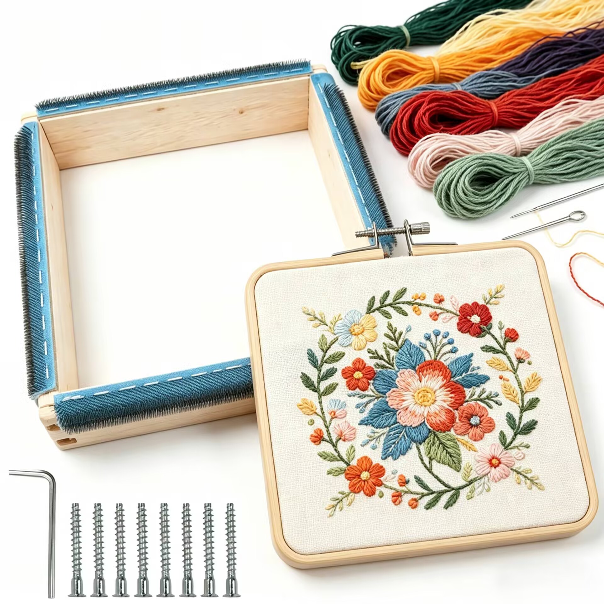 Punch Needle Frame Square Embr - Wood Ring Blank recensie en prijs