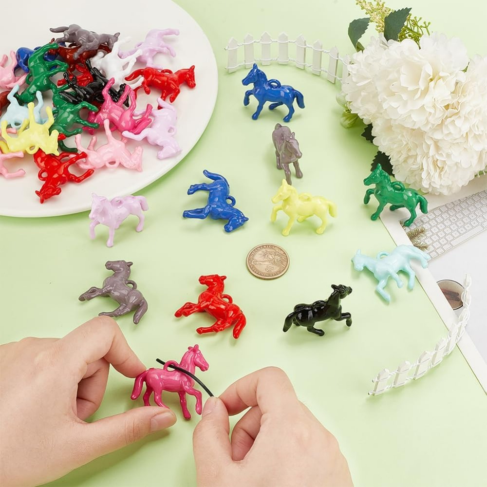 48pcs Opaque Acrylic Pendants  - Crafting Resin recensie en prijs