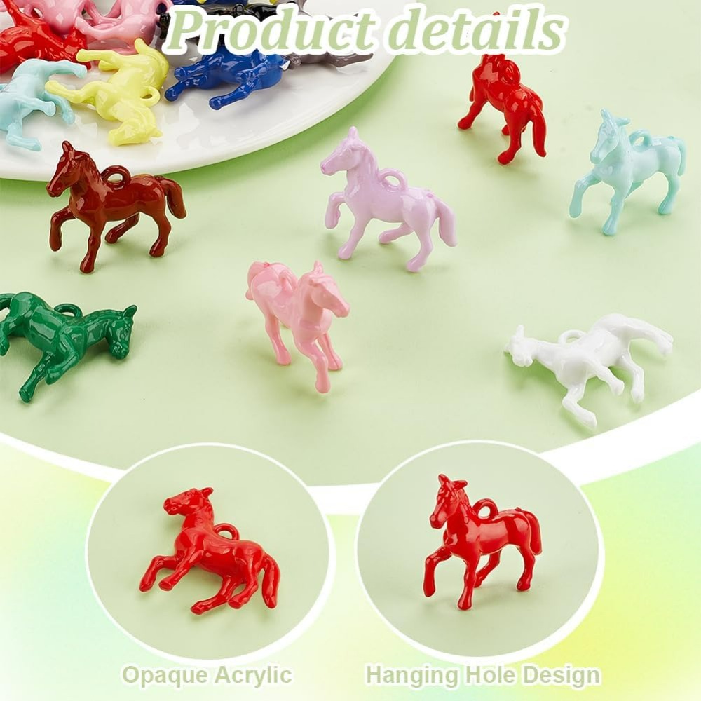 48pcs Opaque Acrylic Pendants  - Crafting Resin recensie en prijs