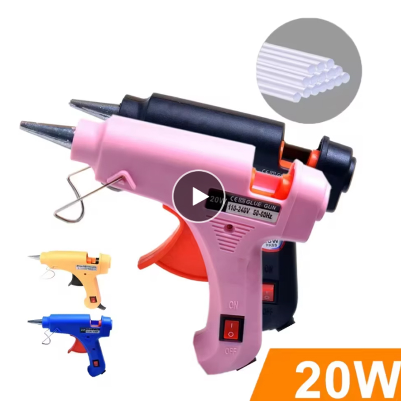 20W EU Plug glue gun.30pcs/10p - Heat Gun Small recensie en prijs