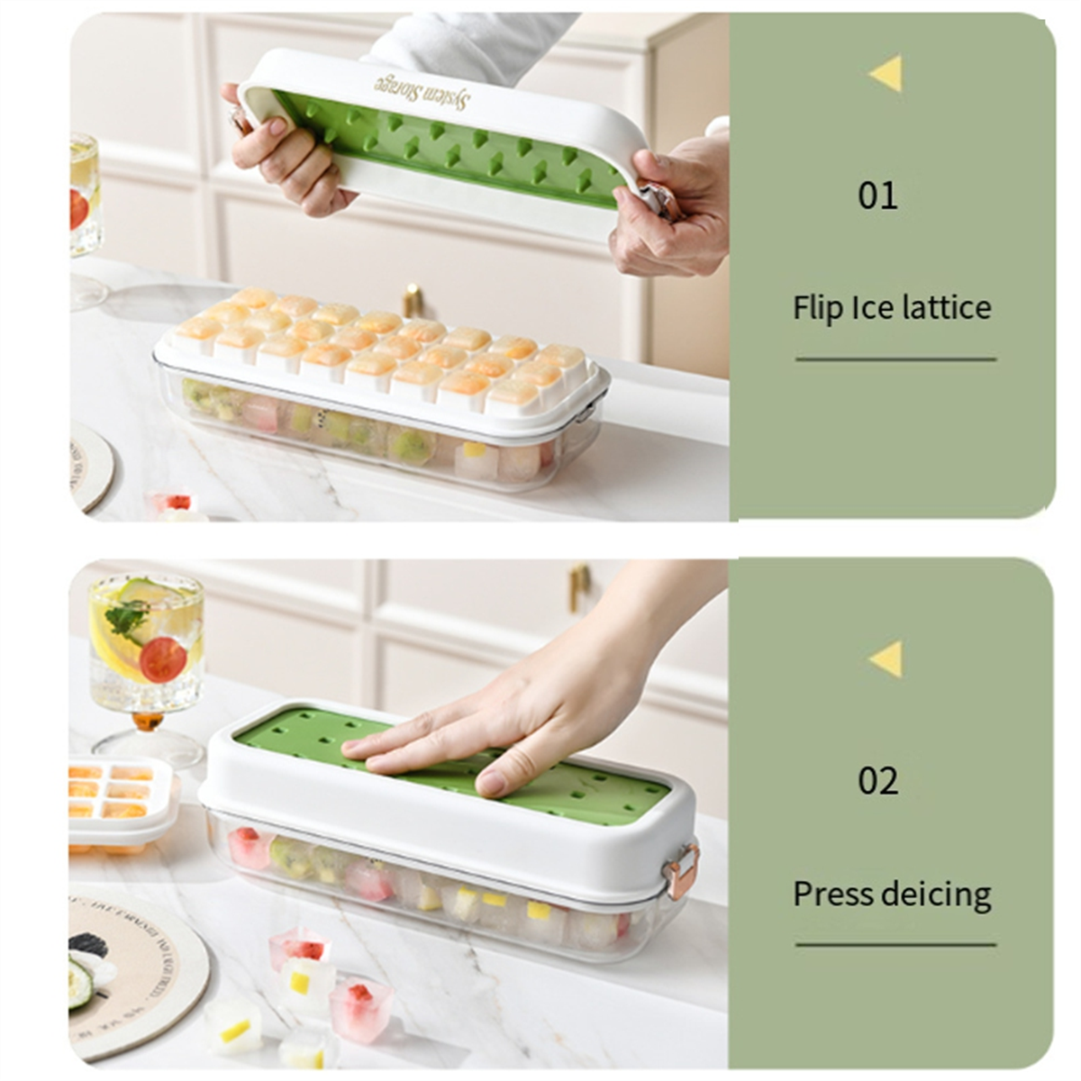 Y31A 24Grid Type Ice Tray Mold - Silicone Mold Tray recensie en prijs
