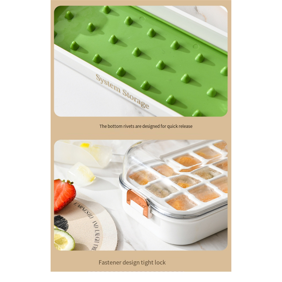 Y31A 24Grid Type Ice Tray Mold - Silicone Mold Tray recensie en prijs