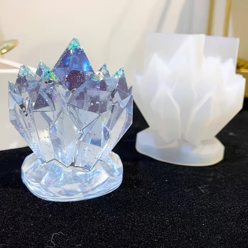 1pcCrystal Cluster Decorative  - Serving Tray Mold recensie en prijs