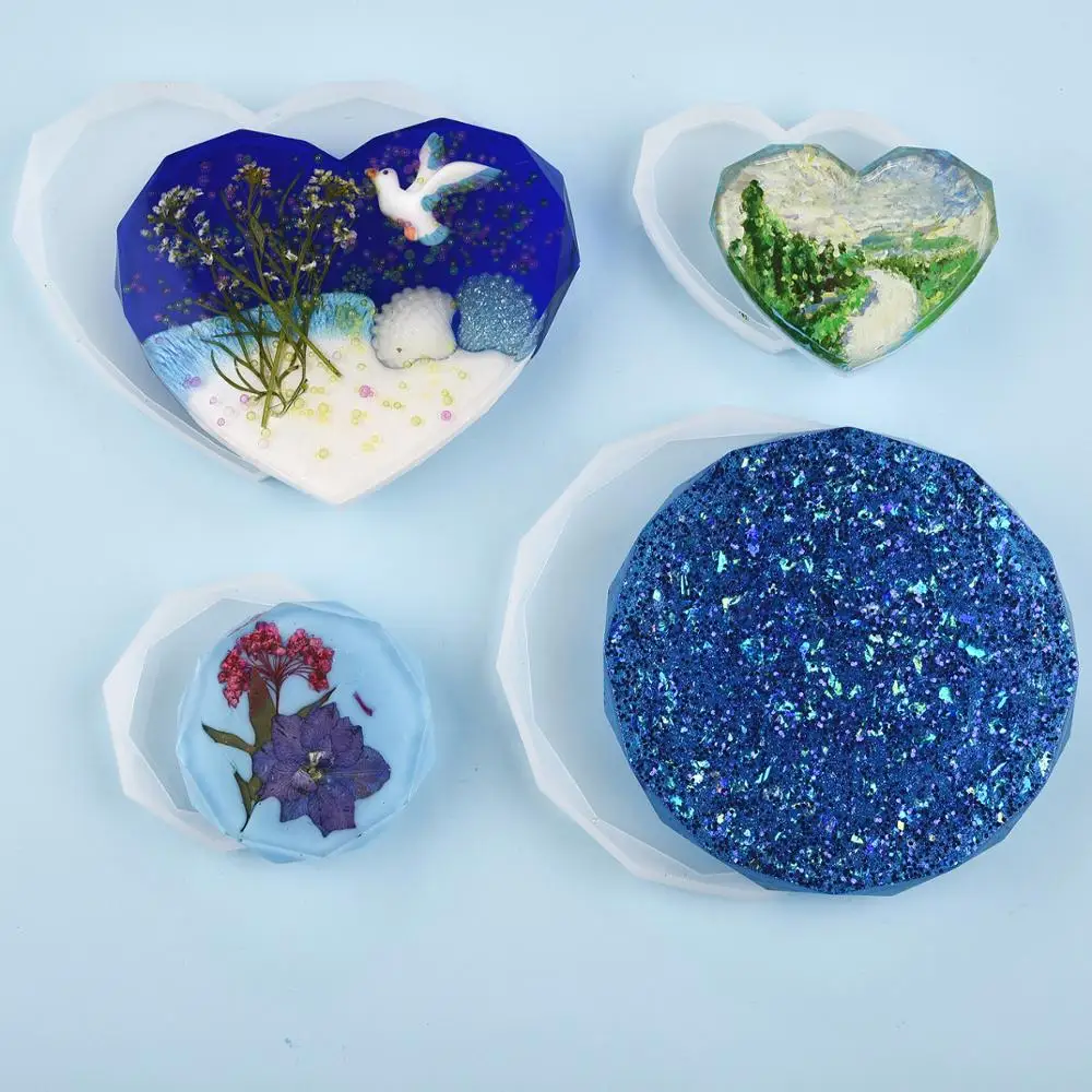 Resin Coaster Silicone Mold Ca - Coaster Mold Round recensie en prijs