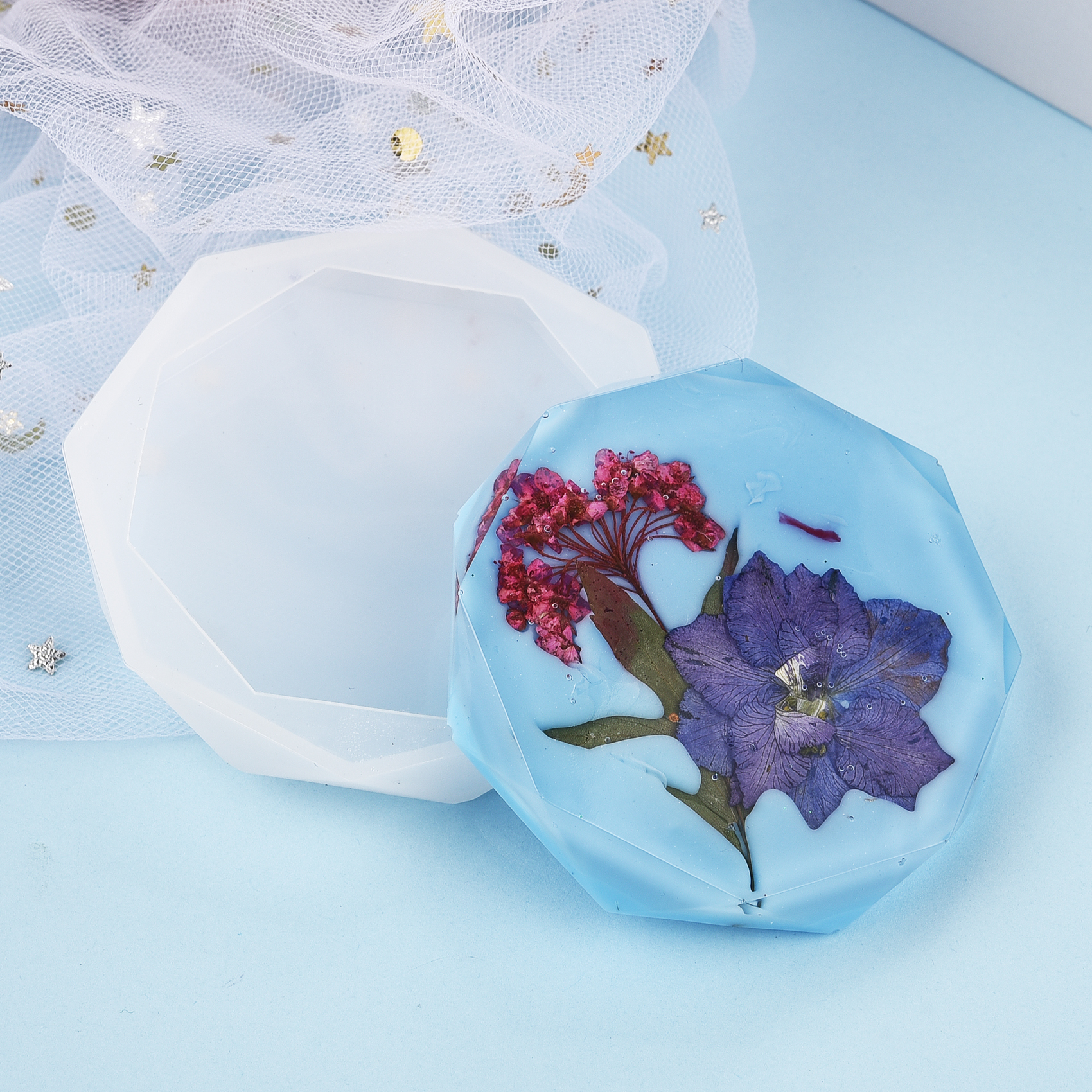 Resin Coaster Silicone Mold Ca - Coaster Mold Round recensie en prijs