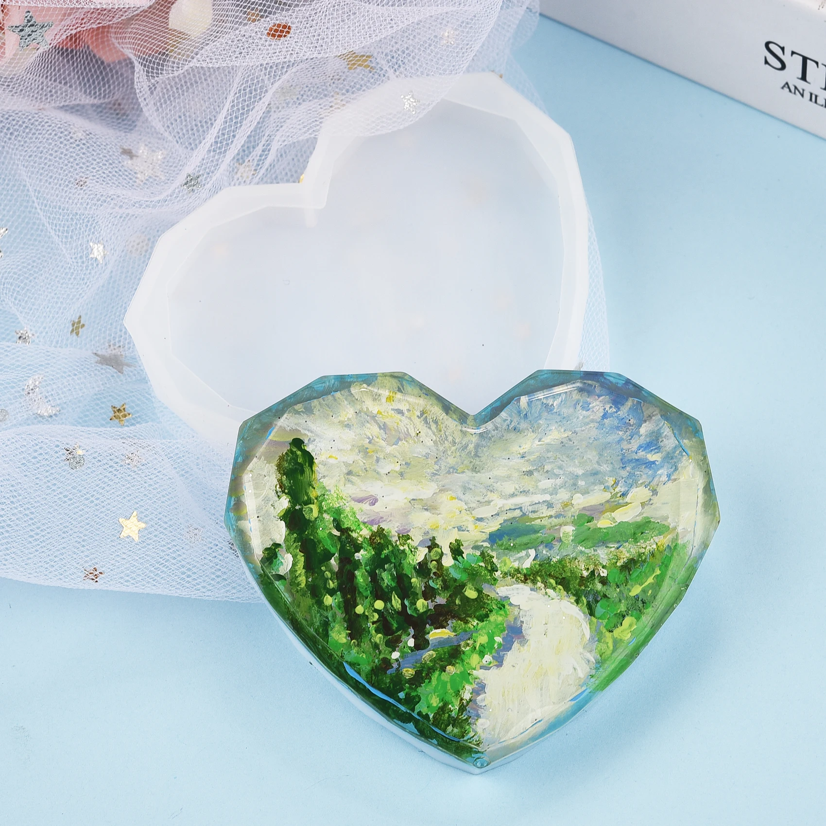 Resin Coaster Silicone Mold Ca - Coaster Mold Round recensie en prijs